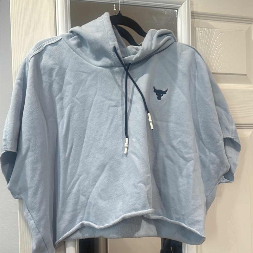 Under Armour Light Blue Hoodie Top